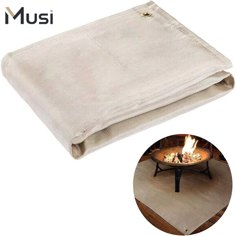 Outdoor Camping Mat - Mata do grillowania BBQ, ognioodporna podkładka
