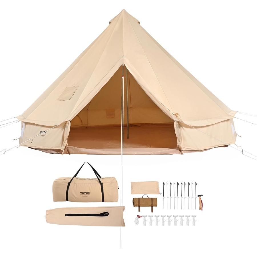 Outdoor Yurt Camping - Namiot typu „yurt” z płótna, przeznaczony