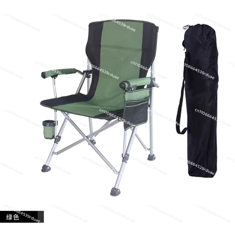 Outdoor Oversized Camping Chair - Duże, składane krzesło rekreacyjne na zewnątrz