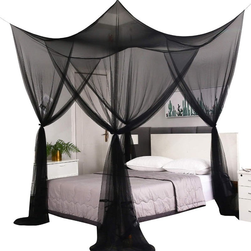 Outdoor Camping Mosquito Net - Siatka przeciw komarom bez perforacji, wisząca,