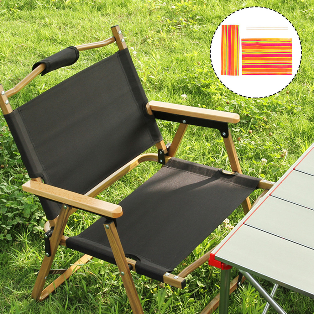 Outdoor Camping Chairs Folding - 1 zestaw wymiennych pokrowców na składane