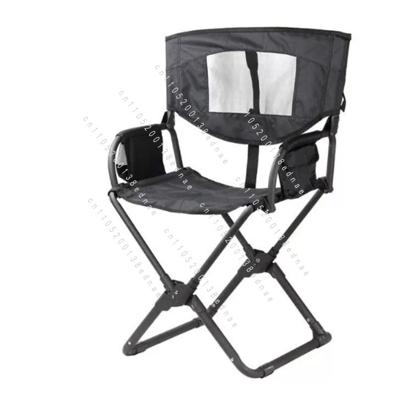 Outdoor Oversized Camping Chair - Wytrzymałe, ponadwymiarowe, przenośne, składane krzesło plażowe,