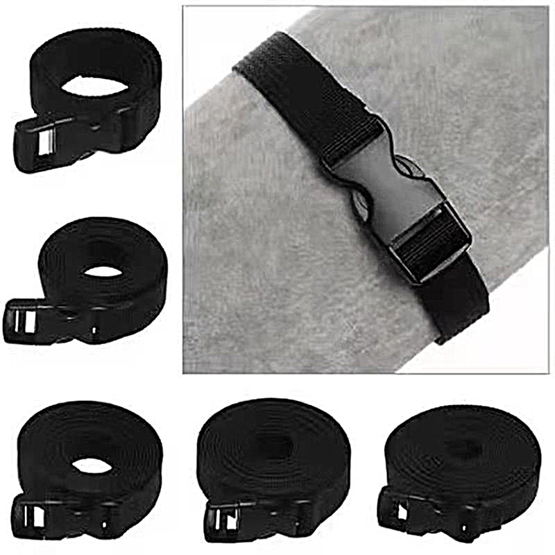 Outdoor Camping Tools - 1 szt. Czarny, wytrzymały nylonowy pas