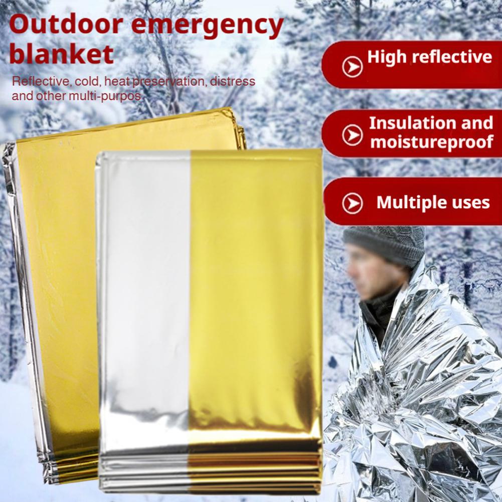 Outdoor Camping Heated Blanket - Zestaw ratunkowy na hypotermię, pierwsza pomoc,