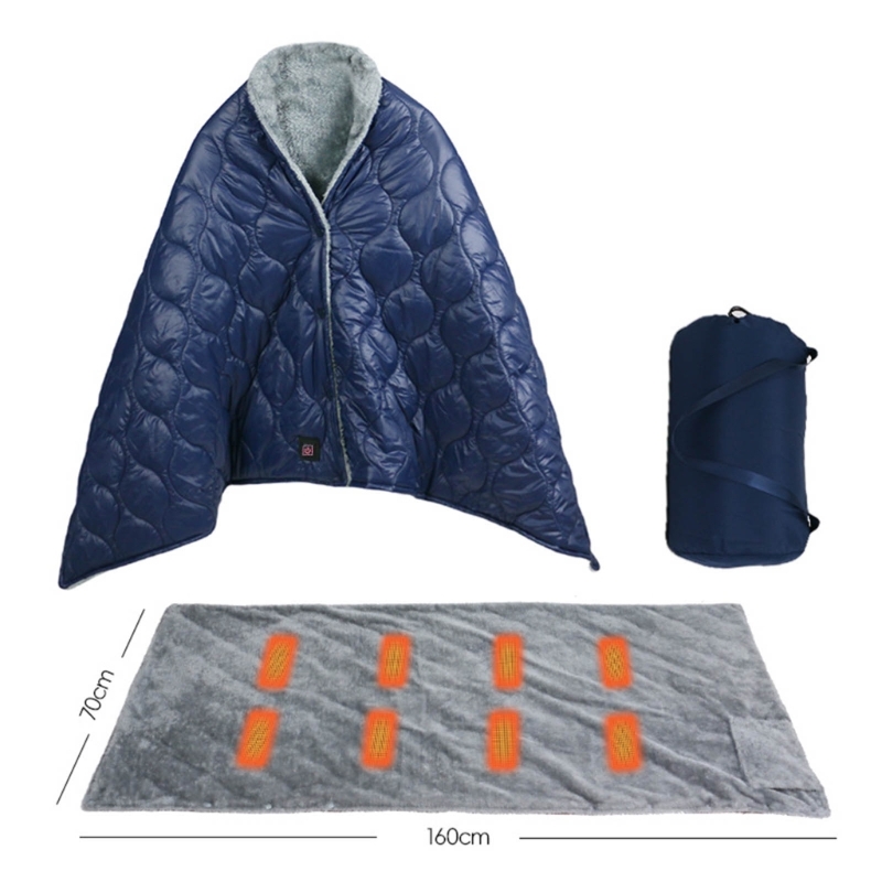 Nieprzepuszczalny koc grzewczy – Outdoor Camping Heated Blanket recenzja i cena