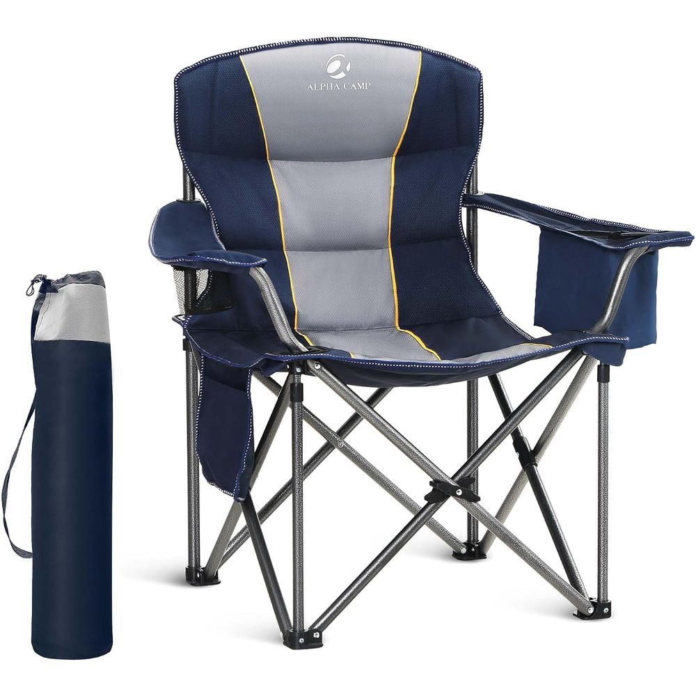 Krzesło Kempingowe Powiększone – Outdoor Oversized Camping Chair recenzja i cena