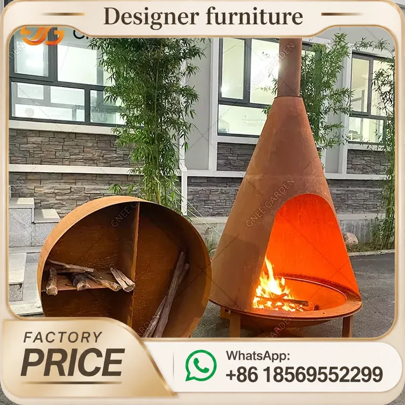 Przenośny piec na pellet z kom – Outdoor Camping Furniture recenzja i cena
