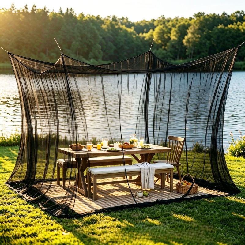 Siatka przeciw komarom bez per – Outdoor Camping Mosquito Net recenzja i cena