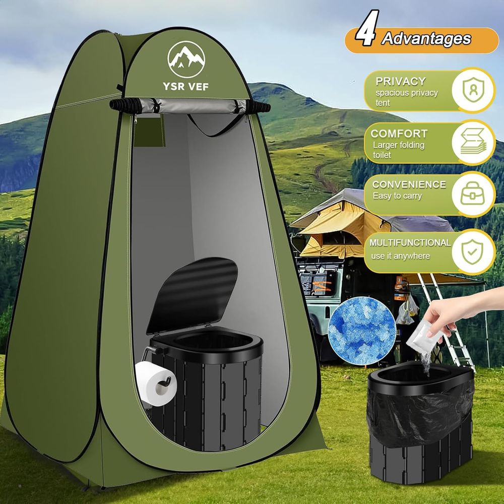 Przenośny Zestaw Toaletowy, To – Outdoor Camping Shower recenzja i cena
