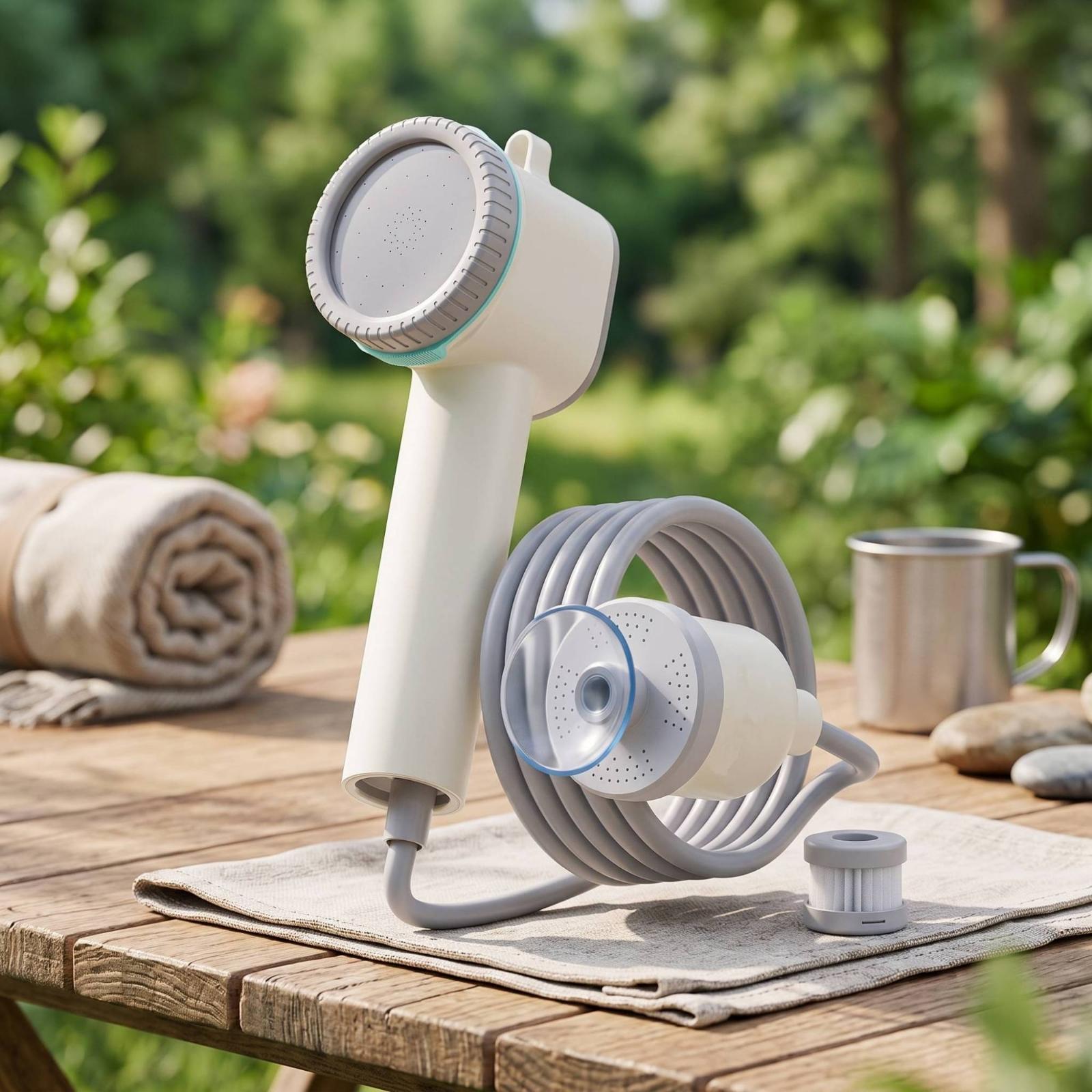 Przenośny elektryczny zestaw p – Outdoor Camping Shower recenzja i cena