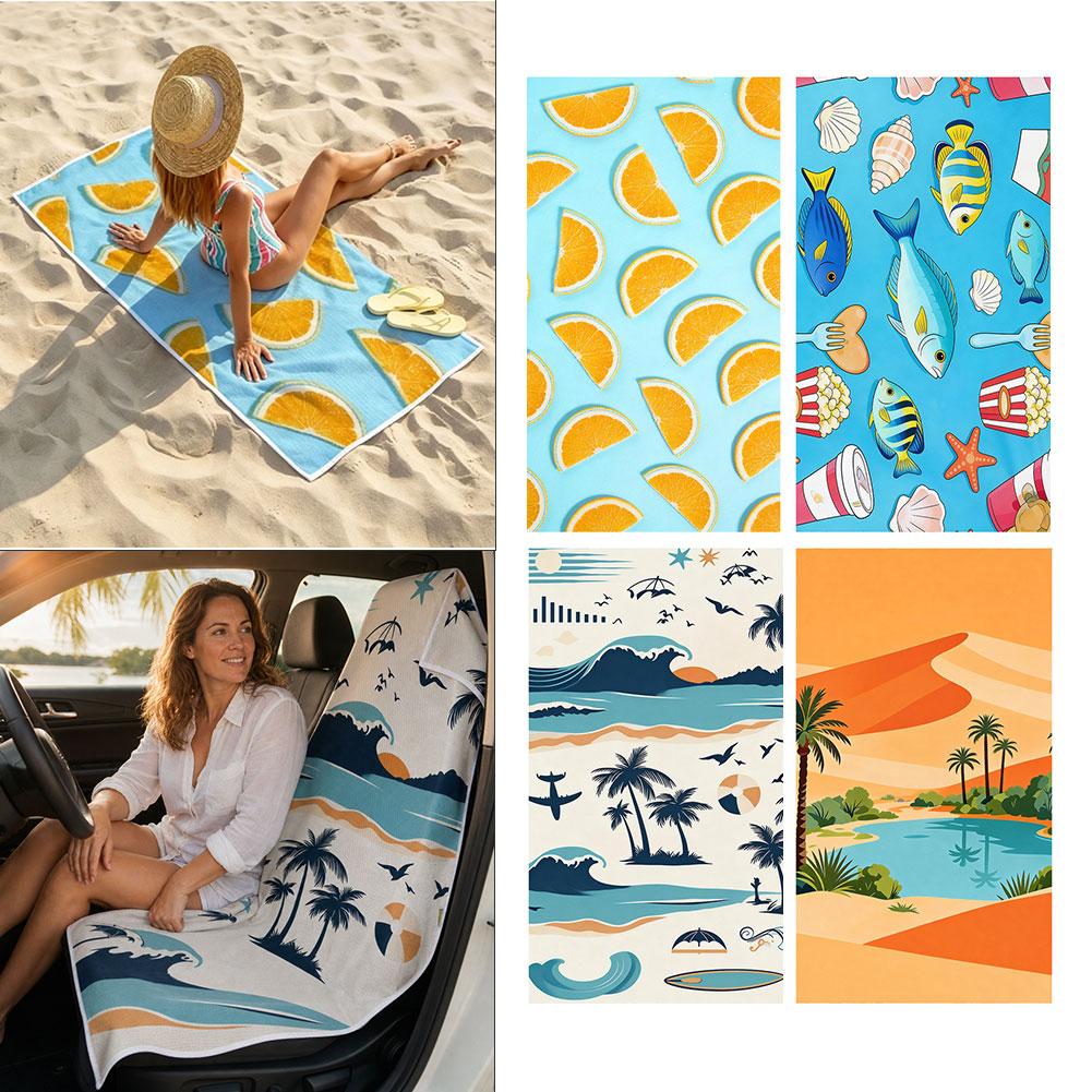 Ręcznik plażowy 2 w 1, pokrowi – Outdoor Camping Mat recenzja i cena