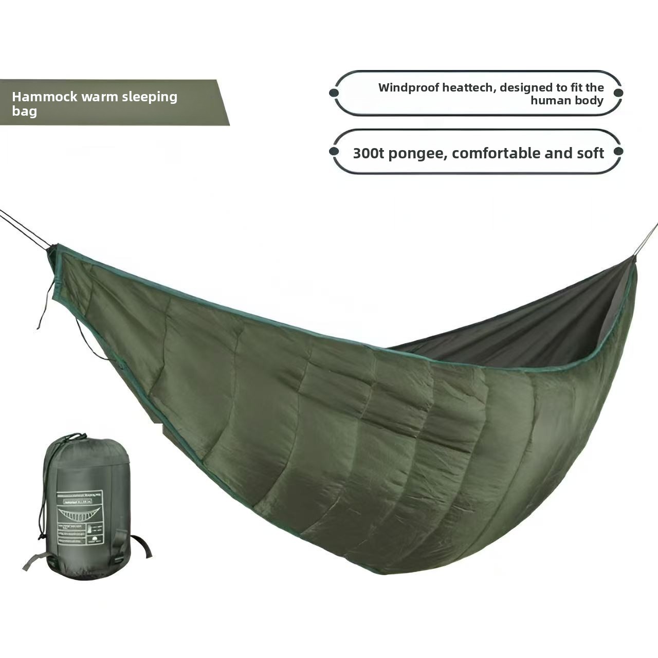 Hamak dla dorosłych, lekki, ny – Outdoor Camping Mosquito Net recenzja i cena