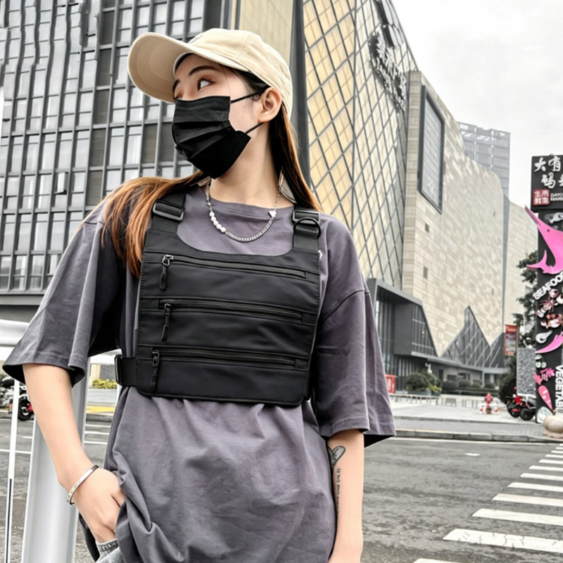 Sportowa kamizelka z plecakiem – Outdoor Camping Vest recenzja i cena