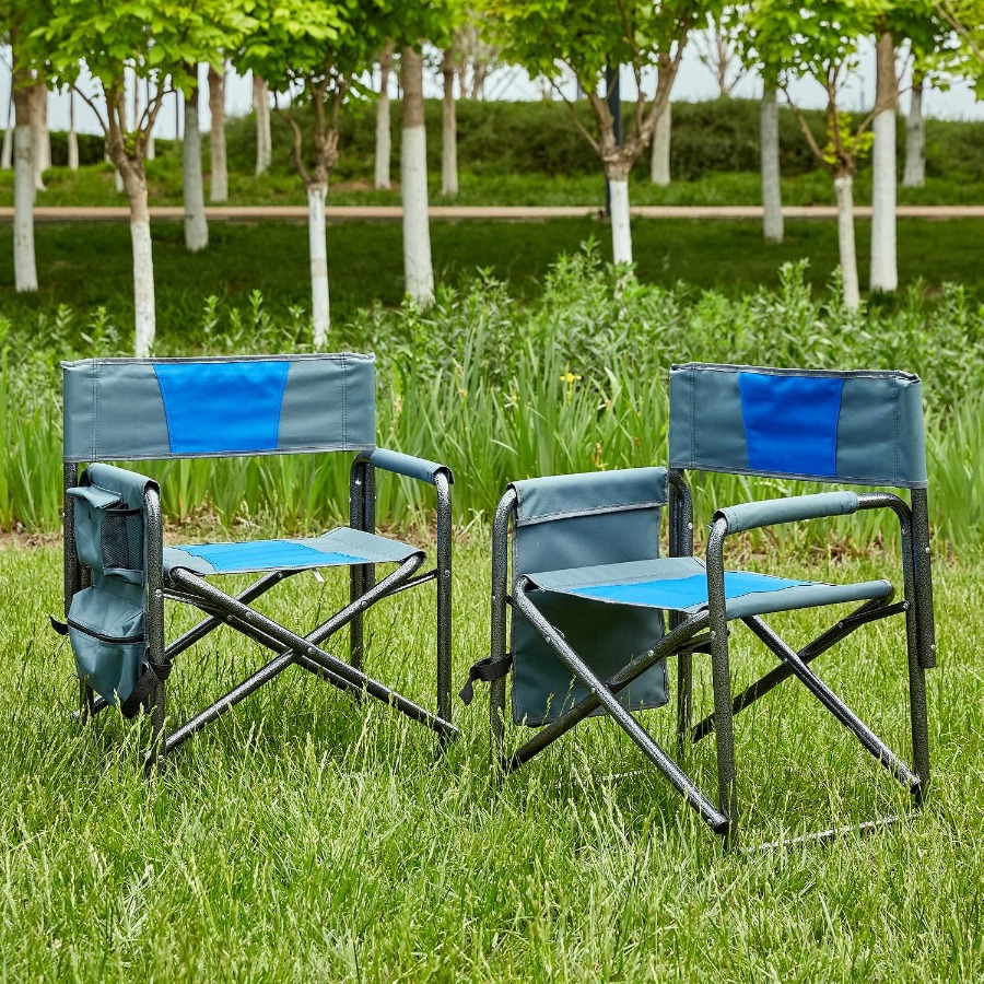 Składane krzesło do użytku na  – Outdoor Oversized Camping Chair recenzja i cena