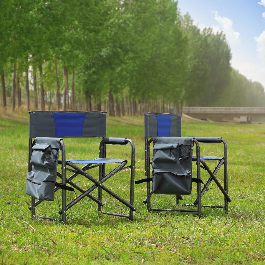Składane krzesło do użytku na  – Outdoor Oversized Camping Chair recenzja i cena
