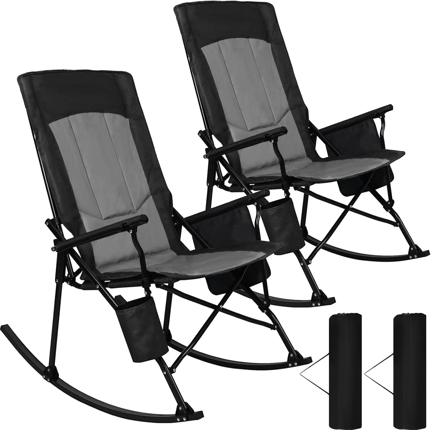 Zestaw 2 sztuk przenośnych fot – Outdoor Oversized Camping Chair recenzja i cena