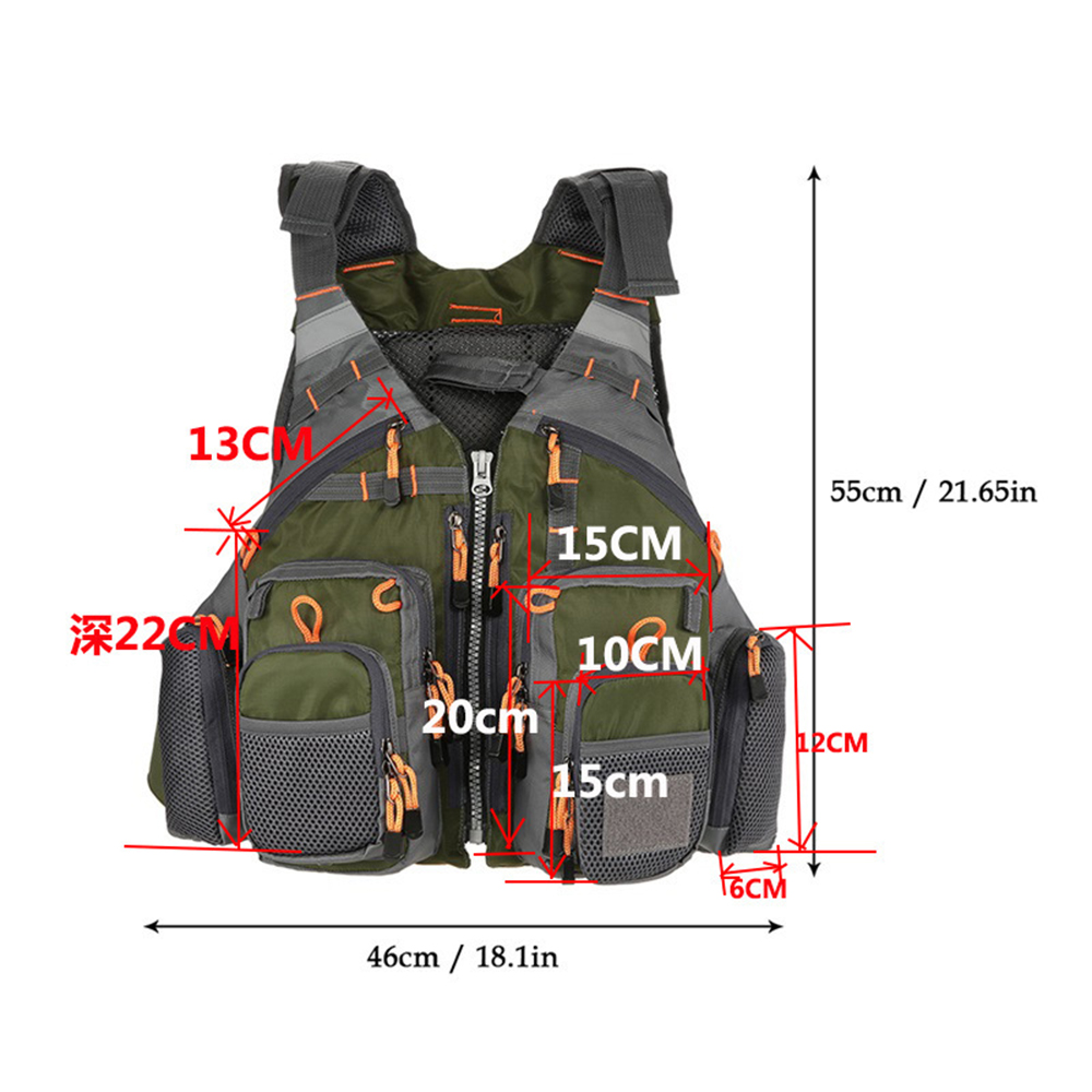 Kamizelka wędkarska SWROW, spo – Outdoor Camping Vest recenzja i cena