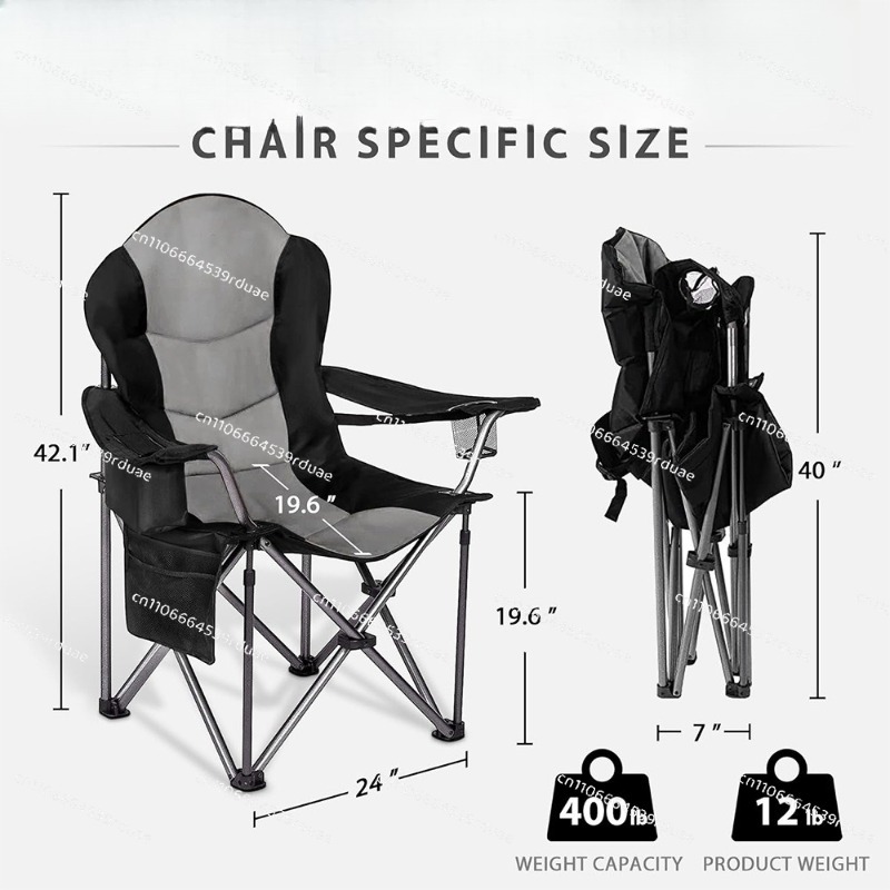 Krzesło kempingowe na zewnątrz – Outdoor Oversized Camping Chair recenzja i cena