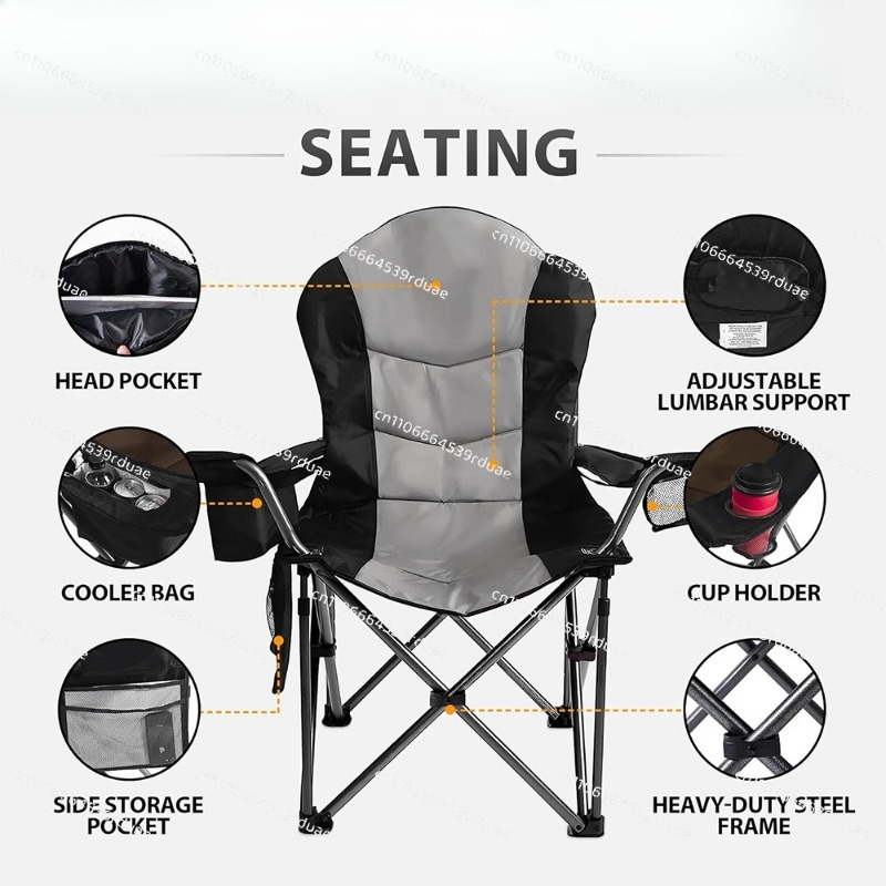 Krzesło kempingowe na zewnątrz – Outdoor Oversized Camping Chair recenzja i cena