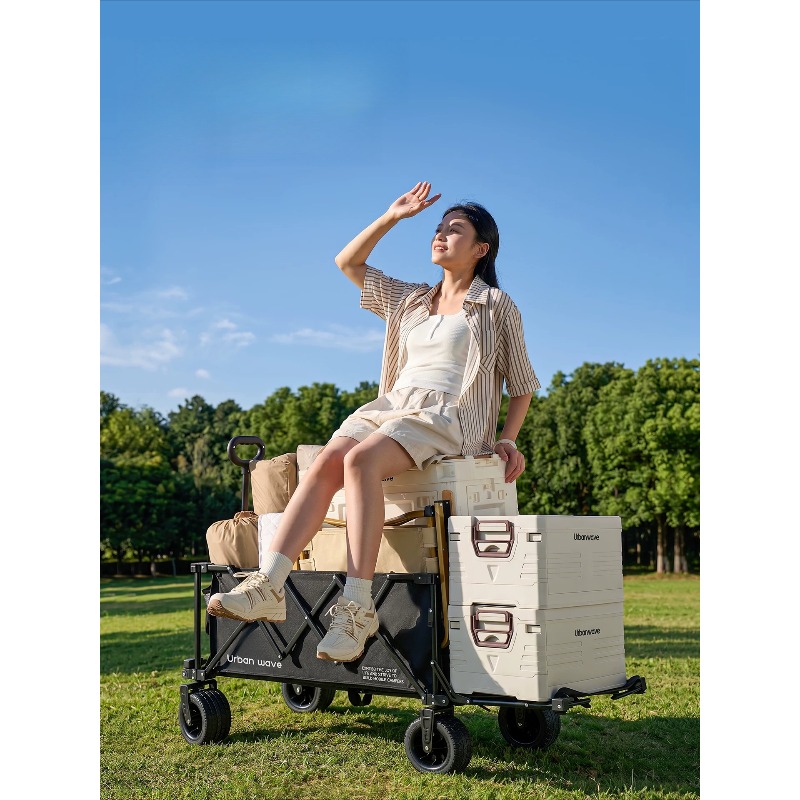 Składany wózek kempingowy, prz – Outdoor Camping Furniture recenzja i cena