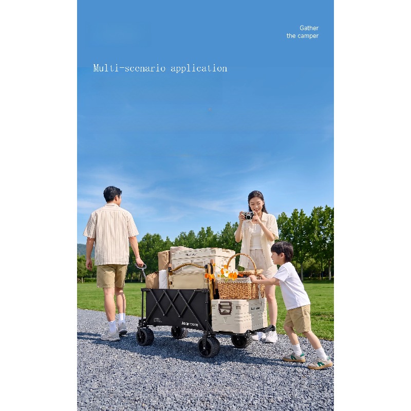 Składany wózek kempingowy, prz – Outdoor Camping Furniture recenzja i cena