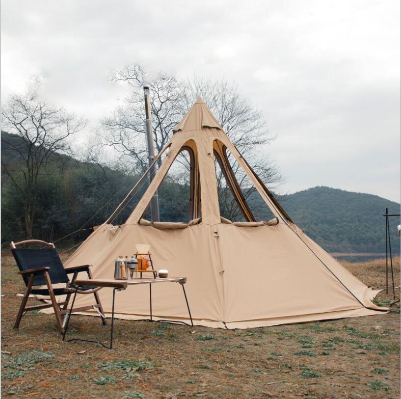 Namiot Jurta w stylu indyjskim – Outdoor Yurt Camping recenzja i cena