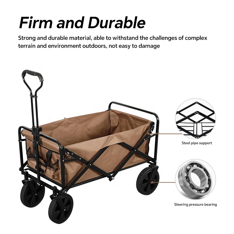 Wózek wędkarski HOMFUL, składa – Outdoor Camping Furniture recenzja i cena