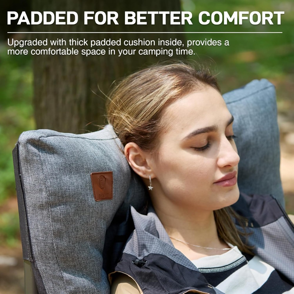 Składane krzesło kempingowe o  – Outdoor Oversized Camping Chair recenzja i cena