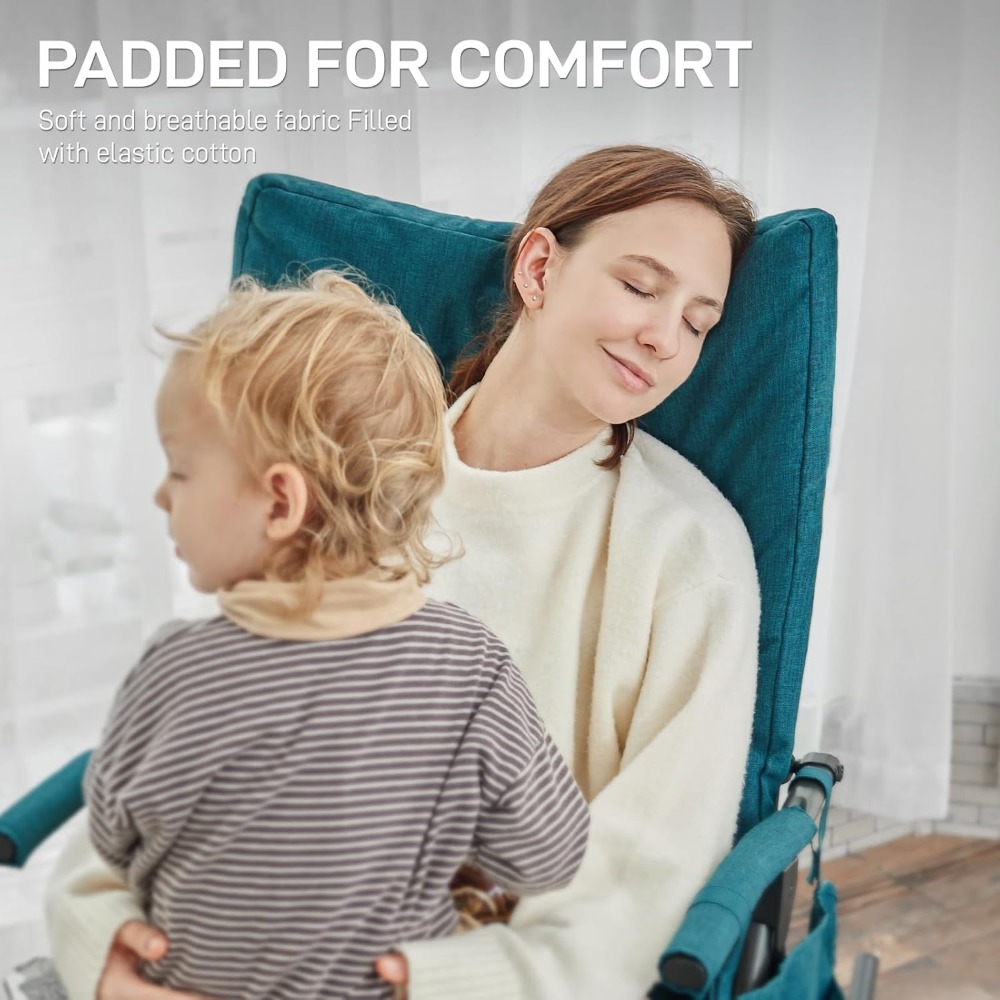 Duże składane krzesło kempingo – Outdoor Oversized Camping Chair recenzja i cena