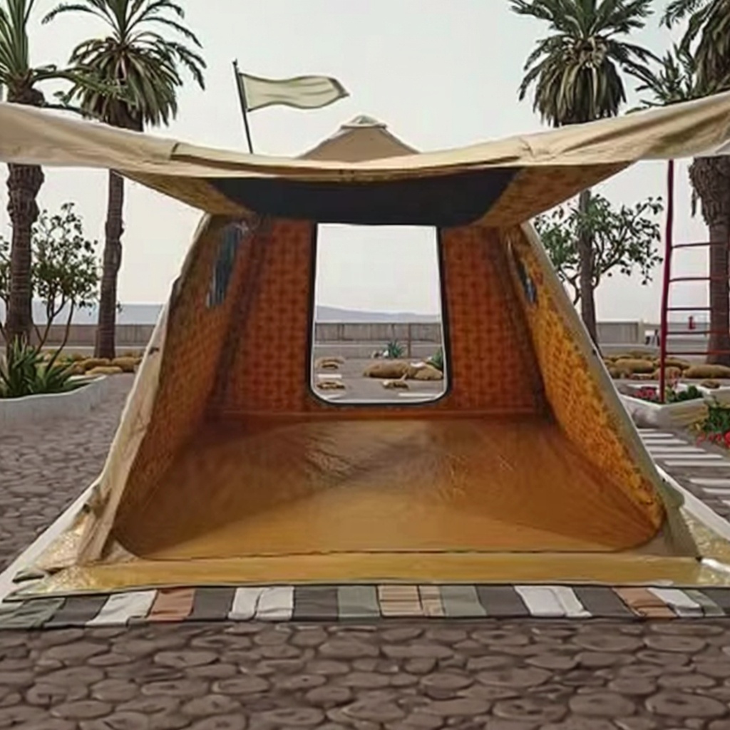 Namiot dmuchany w stylu arabsk – Outdoor Camping Furniture recenzja i cena