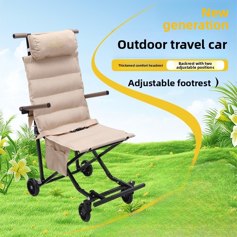 Składane krzesło na kółkach, l – Outdoor Camping Chairs Folding recenzja i cena