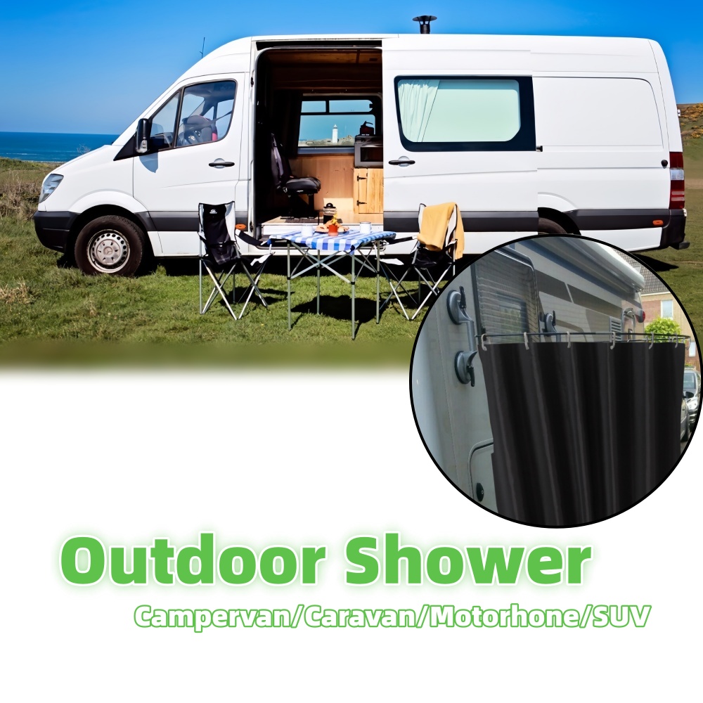 Zewnętrzna zasłona prysznicowa – Outdoor Camping Shower recenzja i cena