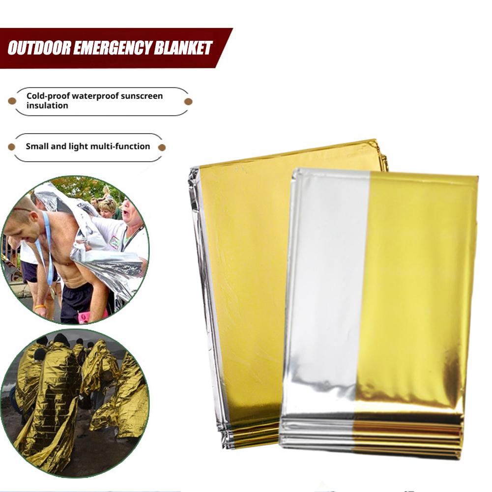 Zestaw ratunkowy na hypotermię – Outdoor Camping Heated Blanket recenzja i cena