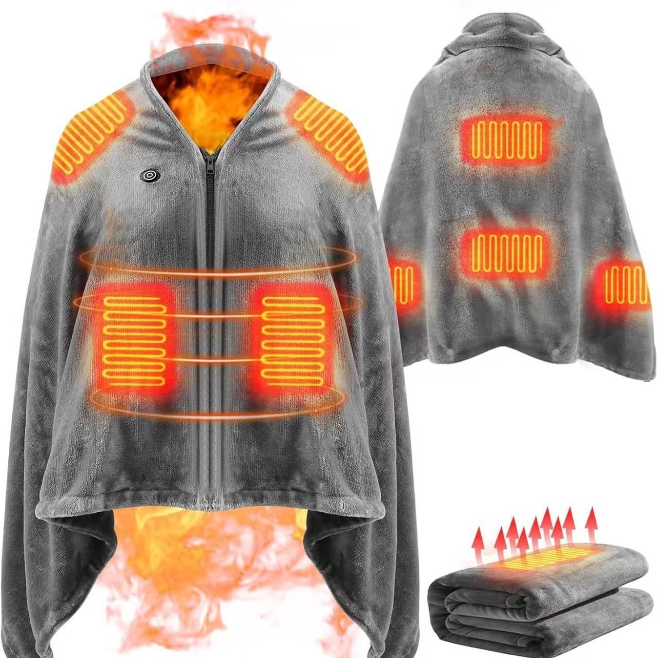 Koc grzewczy NewUSB 2025, elek – Outdoor Camping Heated Blanket recenzja i cena