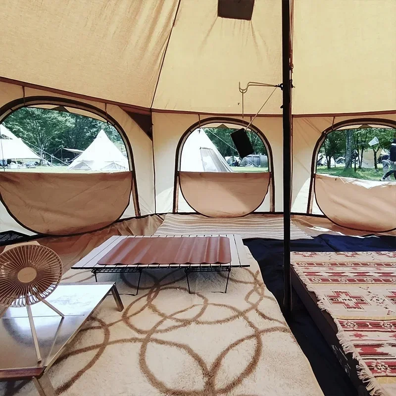 Namiot typu yurt, okrągły, gla – Outdoor Yurt Camping recenzja i cena
