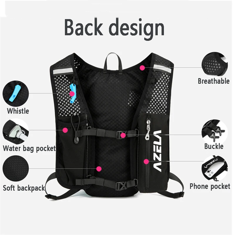 5-litrowy plecak z kamizelką d – Outdoor Camping Vest recenzja i cena