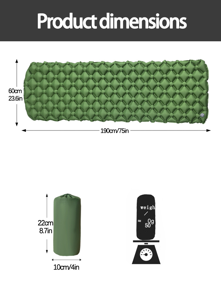 Nadmuchiwany materac kempingow – Outdoor Camping Mat recenzja i cena